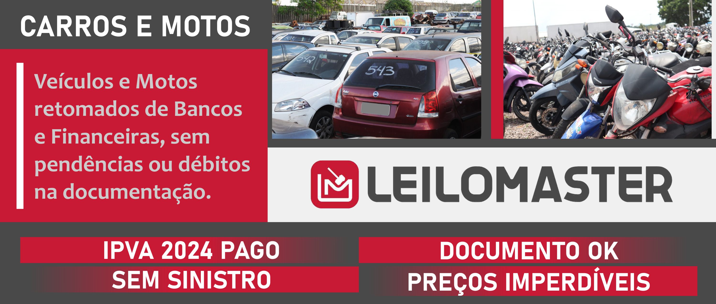 Leilão de Carros e Motos